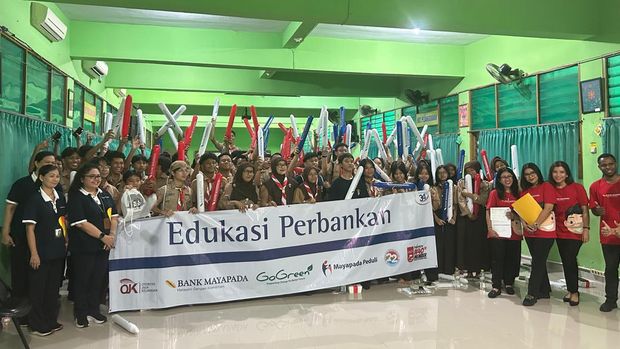 Edukasi Perbankan dari Bank Mayapada di SMPN 161 Jakarta/Elga Nurmutia