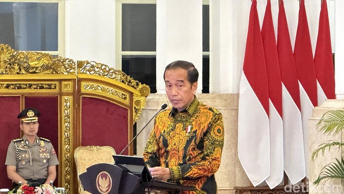 Jokowi di Istana Negara