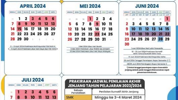 Kalender Akademik Jabar 2024