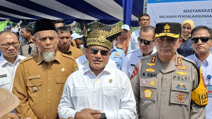 Kepala BNN RI Komjen Marthinus Hukom. (Raja Adil Siregar/detikSumut)