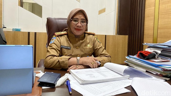 Kepala BPKAD Palopo, Raodatul Jannah.