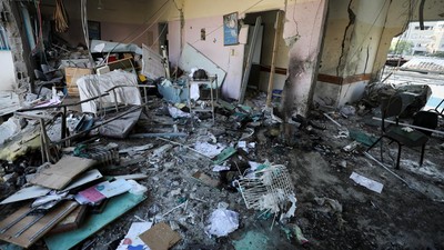 Klinik Al-Daraj di Gaza Hancur Akibat Serangan Israel