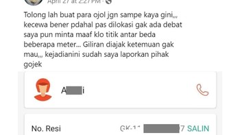 Penerimanya anjing. Foto: X/txtdarionlshop