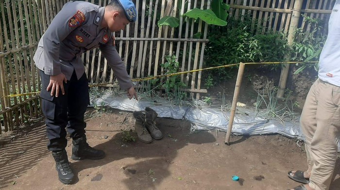 Lokasi penemuan granat nanas hingga meledak di Garut.