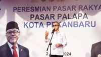 Zulhas mengatakan kehadiran pasar tersebut diharapkan mampu menggerakan roda perekonomian di daerah. Sehingga, masyarakat bisa lebih mudah untuk mengakses berbagai barang kebutuhan pokok. 