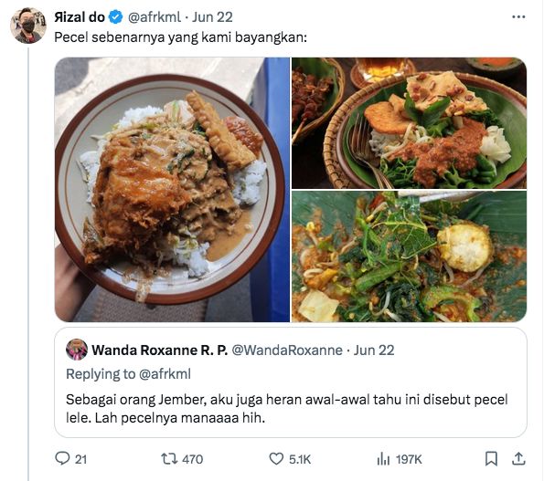 Penampakan Pecel Lele dan Ayam di Jakarta Bikin Orang Jawa Bingung