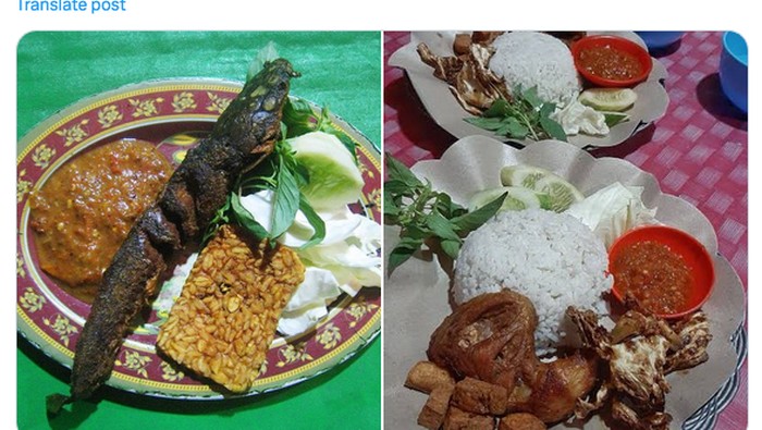 Penampakan Pecel Lele dan Ayam di Jakarta Bikin Orang Jawa Bingung