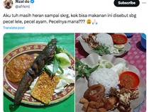 Penampakan Pecel Lele dan Ayam di Jakarta Bikin Orang Jawa Bingung
