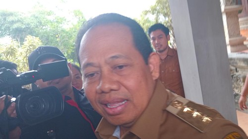 Penjabat (Pj) Gubernur Bali Sang Made Mahendra Jaya di gedung DPRD Bali, Senin (24/6/2024).