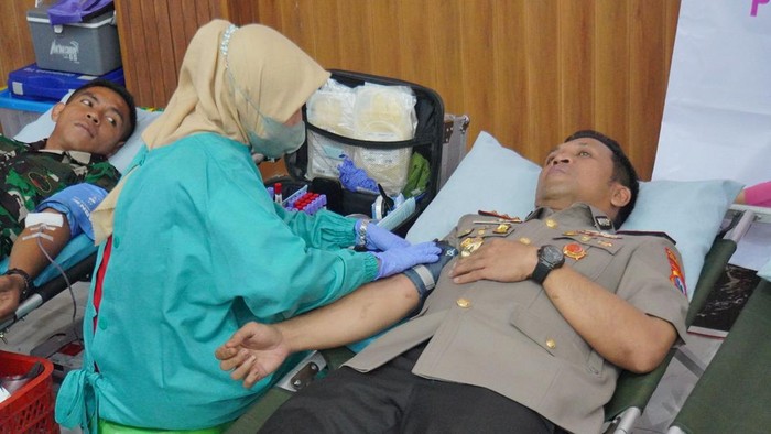 Polresta Sidoarjo donor darah