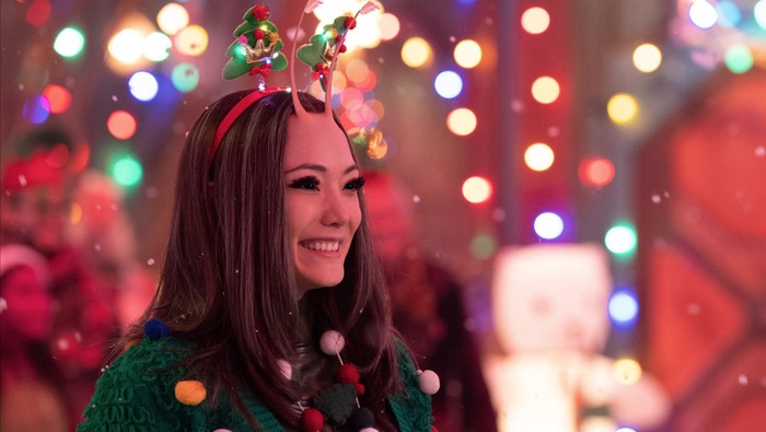 Pom Klementieff Penampilan Pom Klementieff sebagai Mantis di Guardian of the Galaxy.