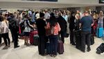 Potret Kacau Bandara Manchester Inggris gegara Mati Listrik