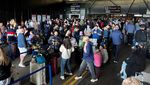 Potret Kacau Bandara Manchester Inggris gegara Mati Listrik