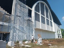 KONI Persoalkan Renovasi GOR Tastura Lombok Tengah