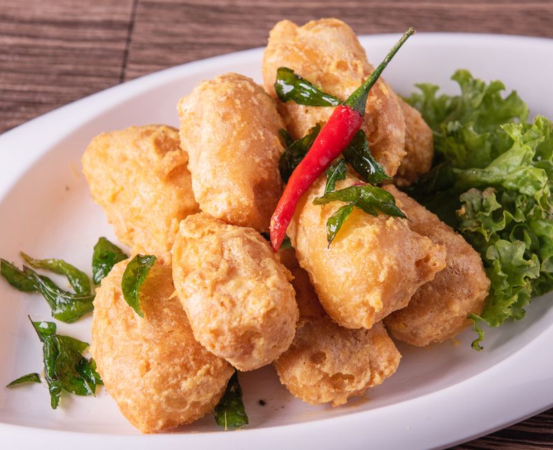 Resep Tahu Goreng Saus Telur Asin