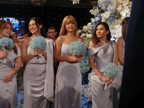 Sorn eks CLC Jadi Bridesmaid Beby Tsabina, Bikin Fans KPop Gempar
