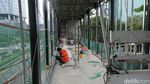 Sudah 7 Bulan, Halte TransJ Gatsu Jamsostek Masih Ditata