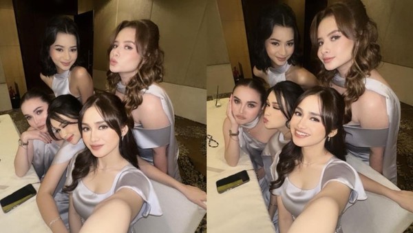 Manglingi, 7 Pesona Syifa Hadju Jadi Bridesmaid di Pernikahan Beby Tsabina