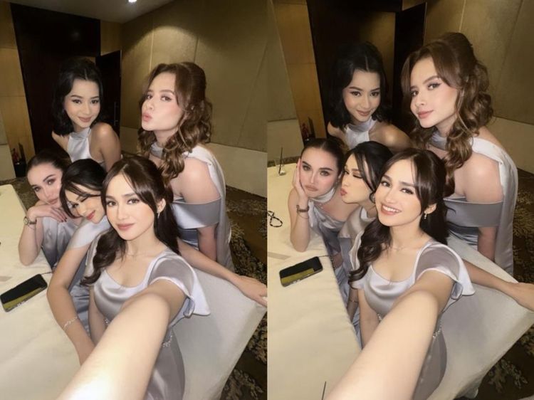Manglingi, 7 Pesona Syifa Hadju Jadi Bridesmaid di Pernikahan Beby Tsabina