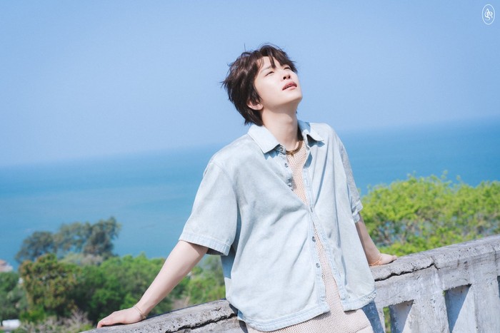 Youngjae Teaser foto Youngjae untuk comeback single T.P.O.