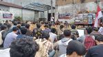 Aksi Mahasiswa di Medan Peringati 26 Tahun Reformasi