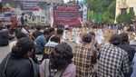 Aksi Mahasiswa di Medan Peringati 26 Tahun Reformasi