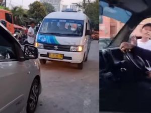Sopir Angkot Ngamuk saat Ditegur Lawan Arah, Ini Ancaman Hukumannya