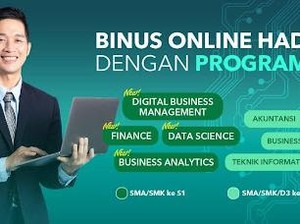 BINUS Online Tawarkan 4 Jurusan Baru, Tingkatkan Peluang Kerja Mahasiswa