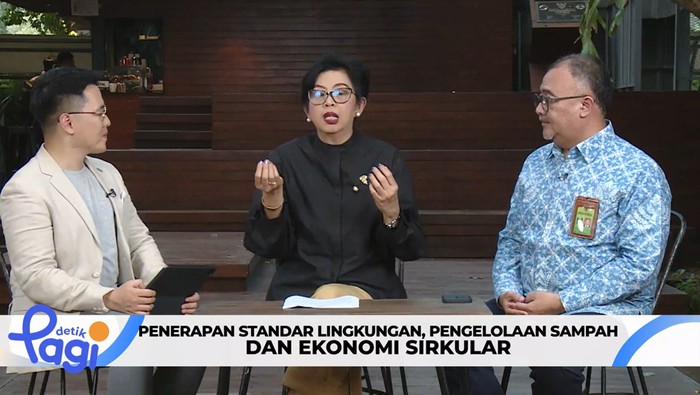 Direktur Jenderal Pengelolaan Sampah, Limbah, dan Bahan Berbahaya Beracun KLHK Rosa Vivien Ratnawati