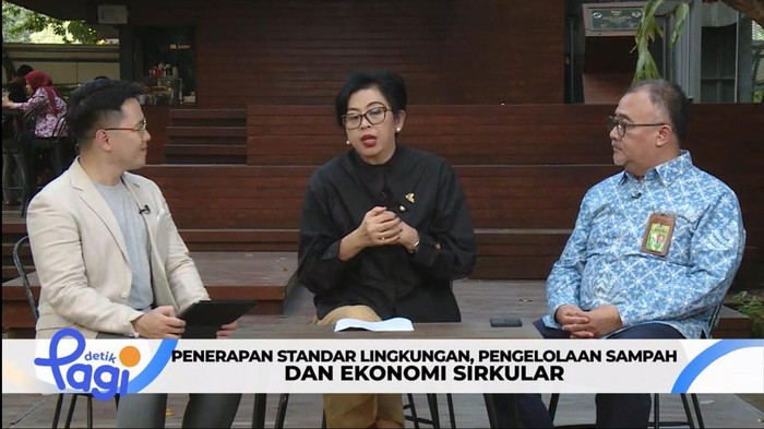 Direktur Jenderal Pengelolaan Sampah, Limbah, dan Bahan Berbahaya dan Beracun (Dirjen PSLB3) Rosa Vivien Ratnawati