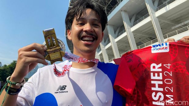 Fachri, finisher Full Marathon di BTN Jakim 2024