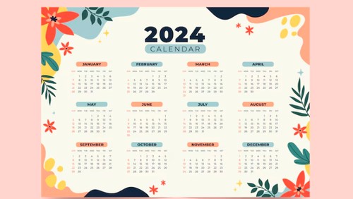 Kalender 2024. (Freepik)