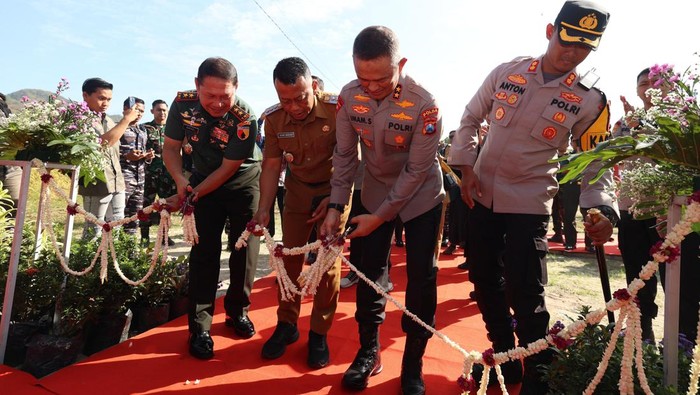 Kapolda Jatim meresmikan sumur bor di Ponorogo