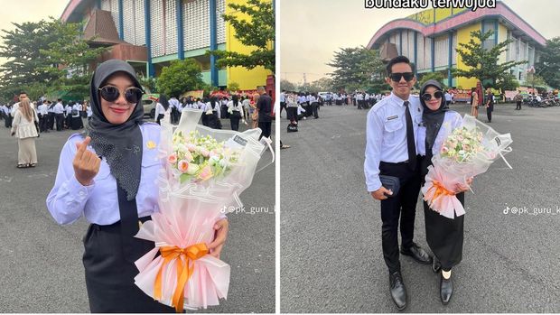 Kisah guru honorer diangkat menjadi PPPK setelah 20 tahun mengabdi. Unggahan tersebut langsung viral di media sosial