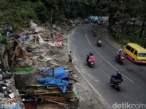 Terkuak Kabar Terbaru Pembongkaran Kios Liar Tahap 2 di Puncak