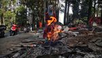 Kondisi Terkini Pembongkaran Kios di Puncak Bogor