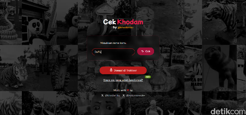 Link Cek Khodam Online dengan Nama