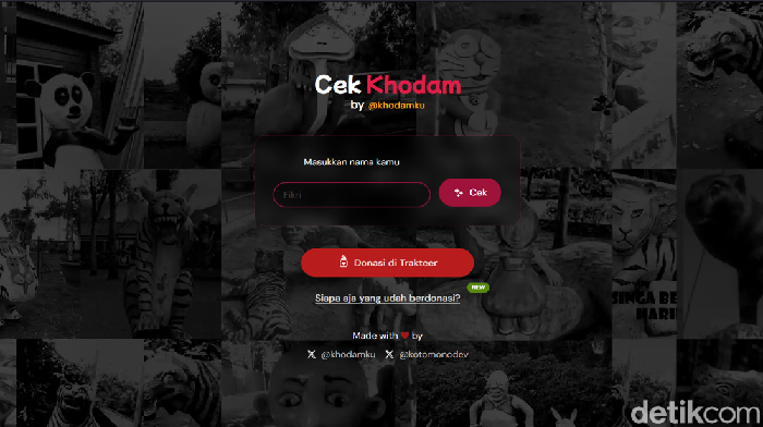 Link Cek Khodam Online dengan Nama