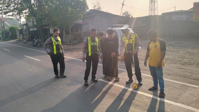 Lokasi dua pelajar tewas terlindas truk di Gempol Pasuruan