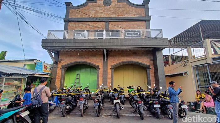 Lokasi yang diduga digunakan sebagai tempat judi online berkedok game online di Kelurahan Purwokerto Lor, Kecamatan Purwokerto Timur, Kabupaten Banyumas, Rabu (19/6/2024).