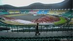 Melihat Proses Renovasi Stadion Patriot Candrabhaga Bekasi