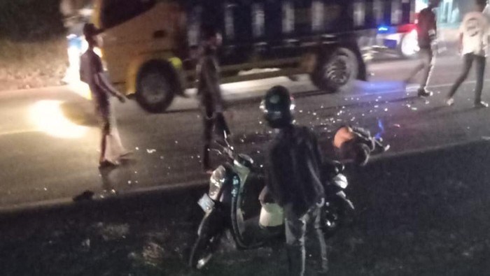 Pemotor tewas usai ditabarak pikap