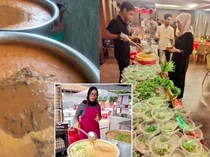 Penjual Terharu ada Pelanggan yang Beli Kuah Laksa Tiap Hari, Ini Alasannya
