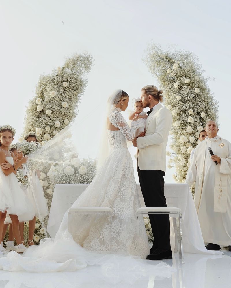 Pernikahan Loris Karius dan Diletta Leotta