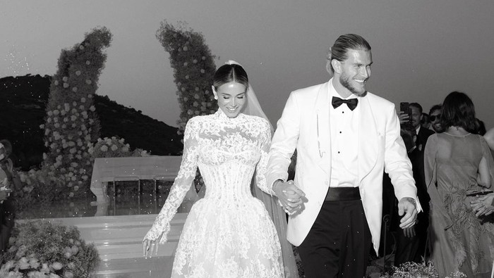 Pernikahan Loris Karius dan Diletta Leotta