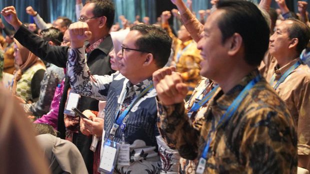 Pj Bupati Tegal Agustyarsyah hadiri Smart City Forum 2024 di Bali, Juli 2024.