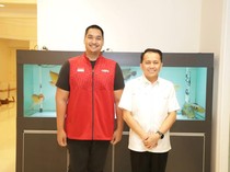 Pj Gubernur Sumut Sambangi Menpora Bahas PON 2024