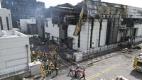 Insiden ini menewaskan 22 pekerja yang sebagian besar dari mereka adalah warga negara Tiongkok. (Newsis via AP).