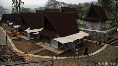 Potret Rest Area Gunung Mas, Tempat Relokasi PKL Jalur Puncak