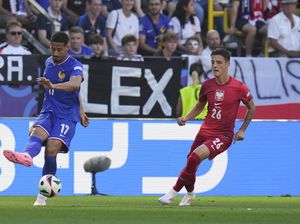 Babak Pertama, Prancis Vs Polandia Masih 0-0